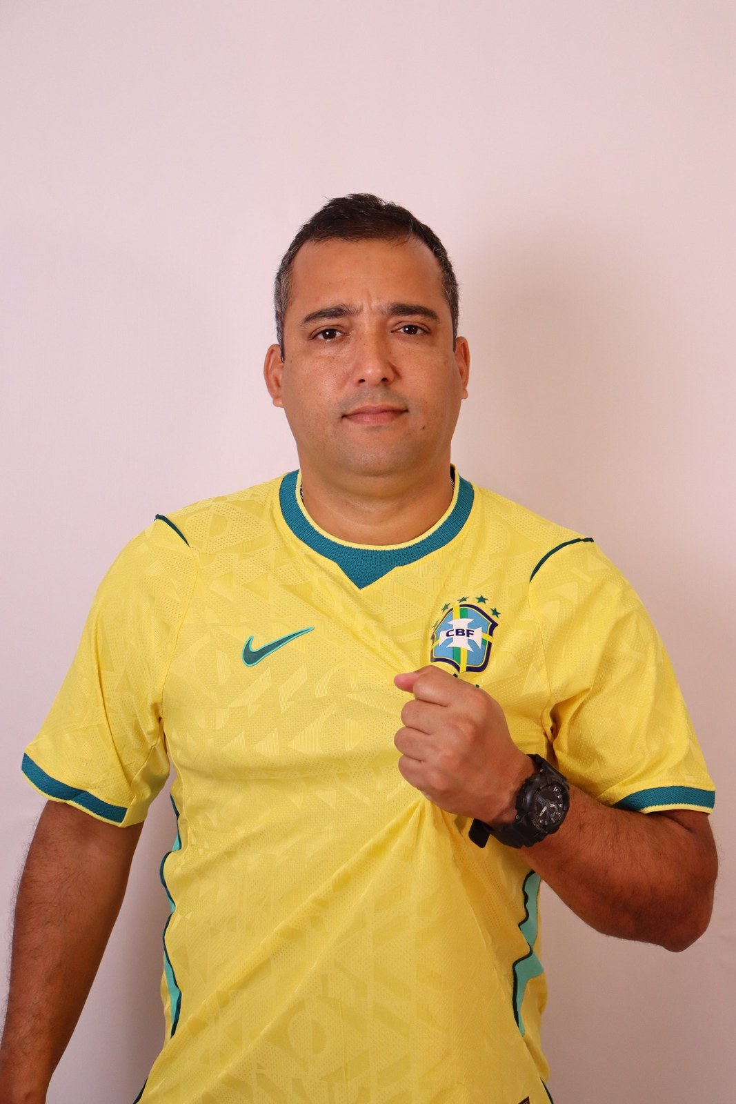 Foto de Davi PQD na tela da urna eletrônica